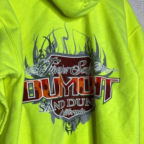 Dumont Forever Sand Pullover Hoodie neon yellow - Picture 5 of 7